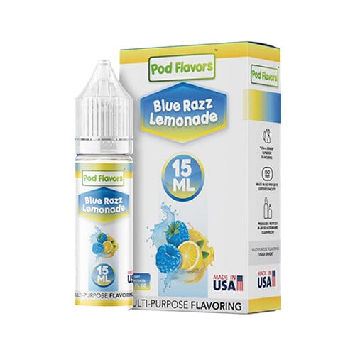 Pod flavors Multi-Purpose Flavoring 15mL Blue Razz Lemonade with Packaging