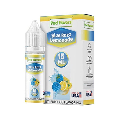 Pod flavors Multi-Purpose Flavoring 15mL Blue Razz Lemonade with Packaging