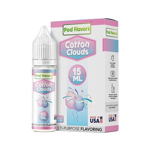 Pod flavors Multi-Purpose Flavoring 15mL Cotton Clouds with Packaging