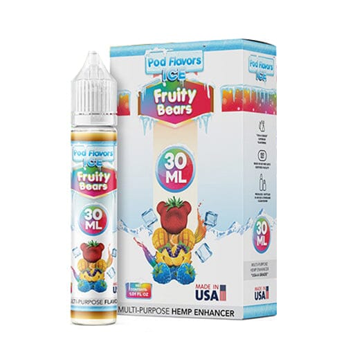 Pod flavors Multi-Purpose Flavoring 30mL Fruity Bears Ice with Packaging