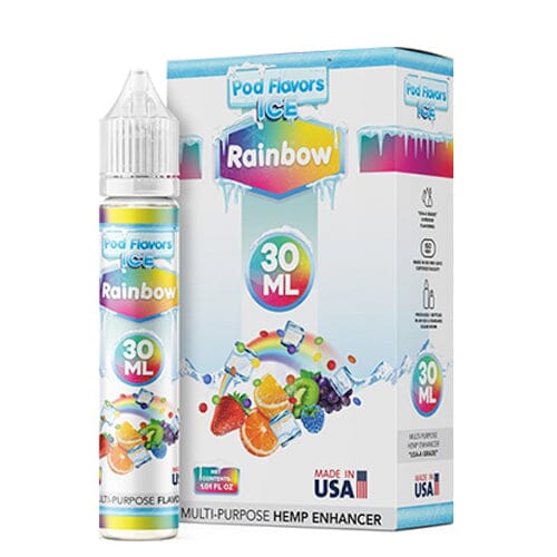Pod flavors Multi-Purpose Flavoring 30mL Rainbow Ice with Packaging