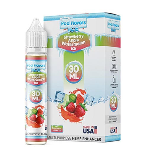 Pod flavors Multi-Purpose Flavoring 30mL Strawberry Apple Watermelon Ice with Packaging