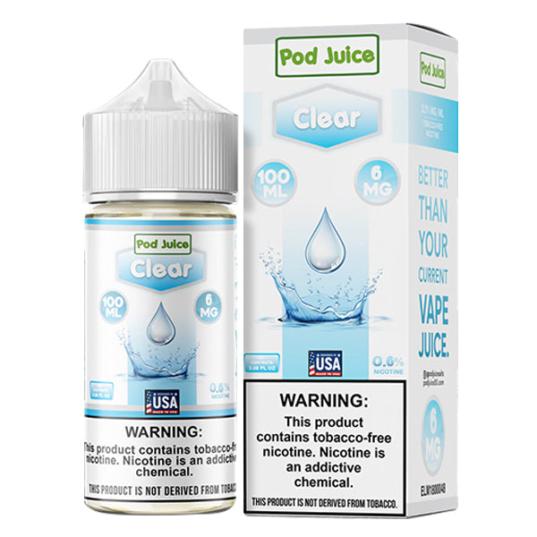 Clear by Pod Juice Series | 100mL with Packaging