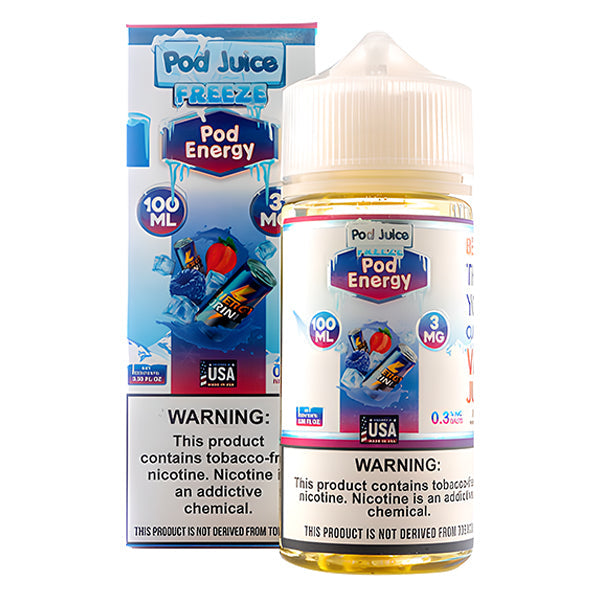 Pod Juice TFN Series 100mL * - Pod Energy Freeze 3mg with Packaging