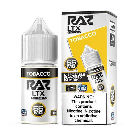 Pod Juice x RAZ Tobacco  Salts, 30mL with Packaging 
