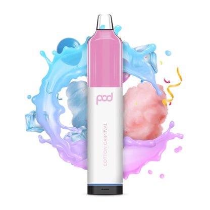 Pod Mesh 5500 - 5500 Puffs Disposable - 12mL 50mg