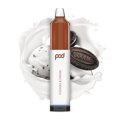 Pod Mesh 5500 - 5500 Puffs Disposable - 12mL 50mg