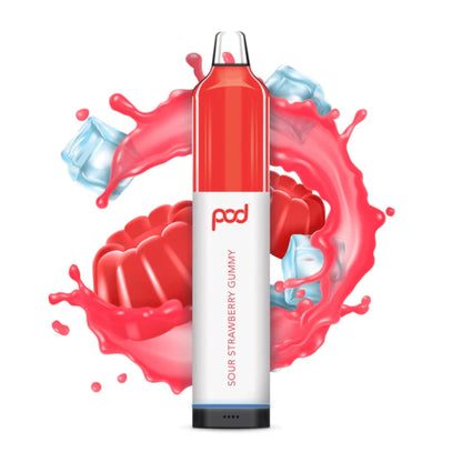 Pod Mesh 5500 - 5500 Puffs Disposable - 12mL 50mg
