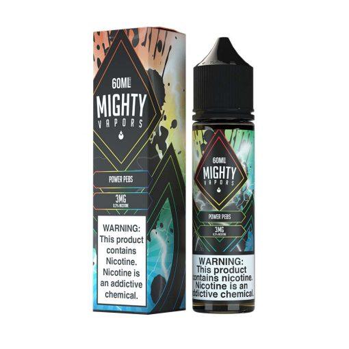 Power Pebs by Mighty Vapors 60ml with Packaging