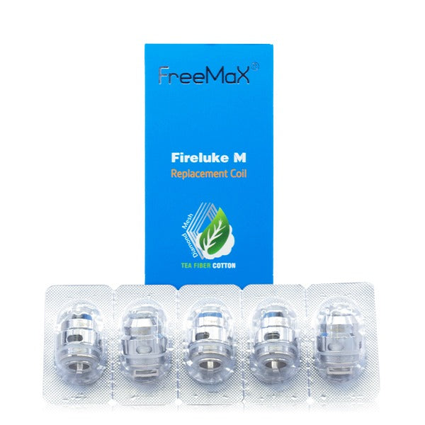 FreeMax Fireluke Mesh Replacement Coils (Pack of 5) with Packaging