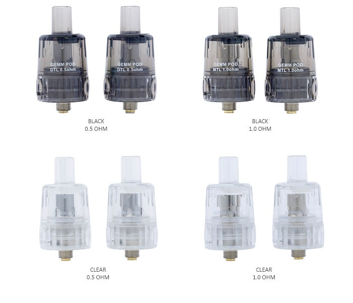 FreeMax GEMM Replacement Pods (2-Pack) Group Photo