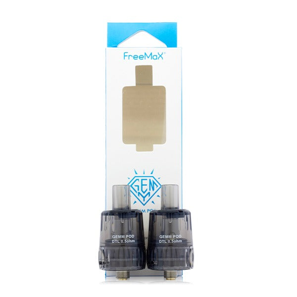 FreeMax GEMM Replacement Pods (2-Pack) Black 0.5 ohm