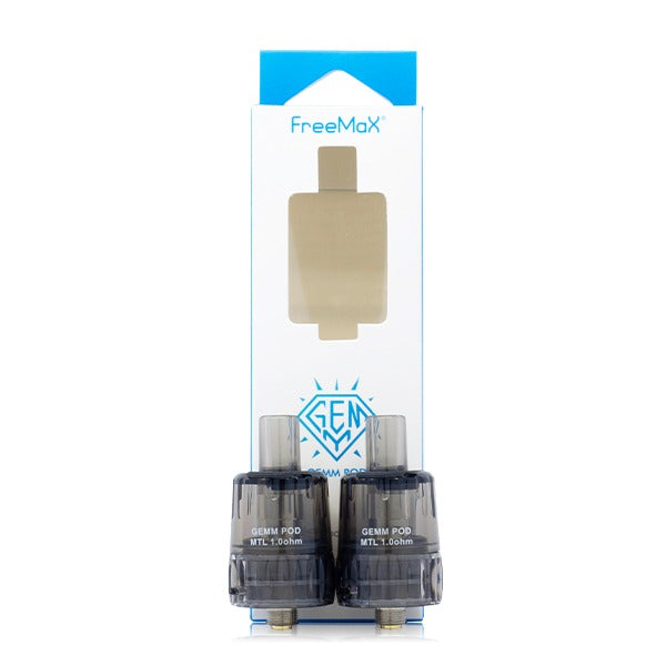 FreeMax GEMM Replacement Pods (2-Pack) Black 1.0 ohm