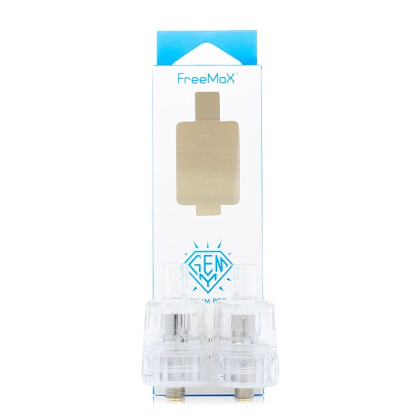 FreeMax GEMM Replacement Pods (2-Pack) Clear 1.0 ohm