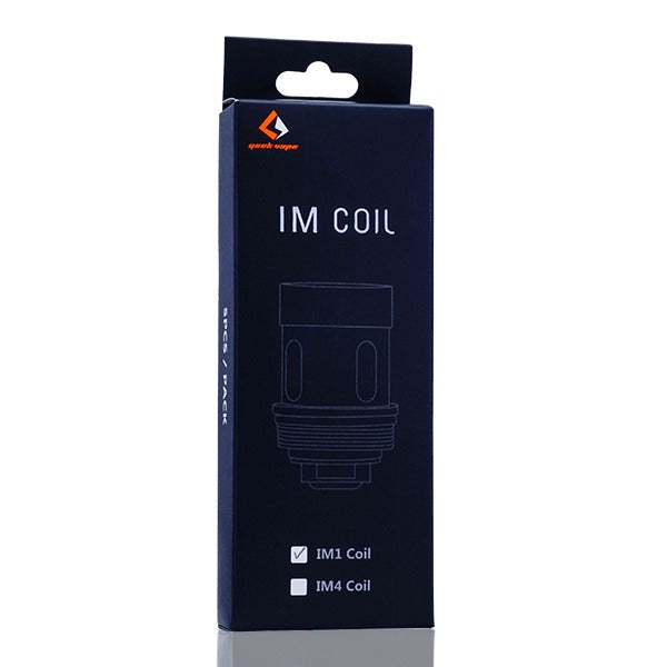 GeekVape Super Mesh & IM Replacement Coils (Pack of 5) - IM1 Coils Packaging