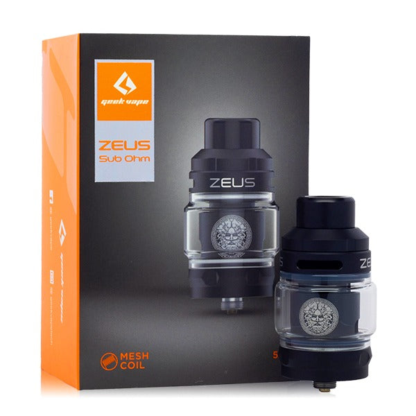 GeekVape Zeus SubOhm Tank Black with Packaging