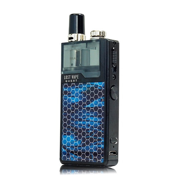 Lost Vape Quest Orion Q Pod Device  Full Kit Black Ocean