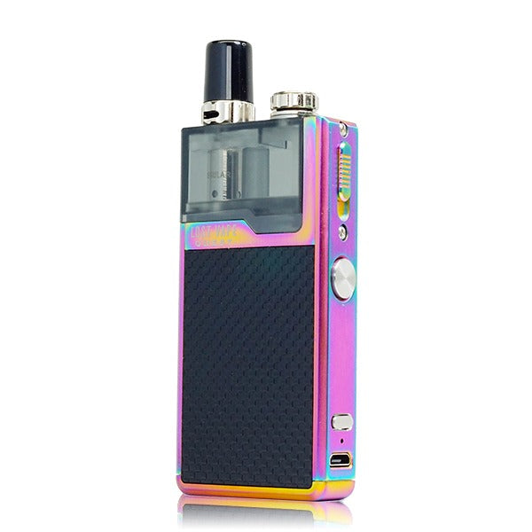 Lost Vape Quest Orion Q Pod Device  Full Kit Rainbow Black Weave