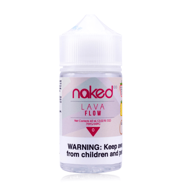 Lava Flow Ice by Naked 100 Menthol 60ml Bottle