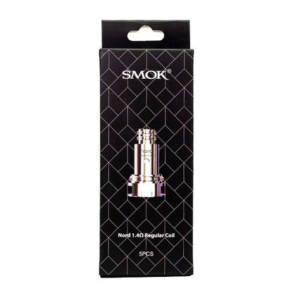 SMOK Nord Replacement Coils (Pack of 5) - Nord 1.4ohm Regular Coil With Packaging