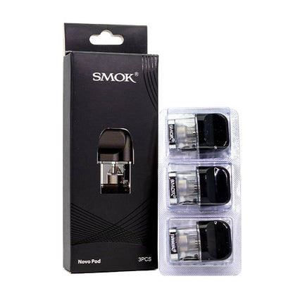 SMOK - Novo Pod - 3-Pack - Regular Coil Pod 1.2ohm with Packaging 