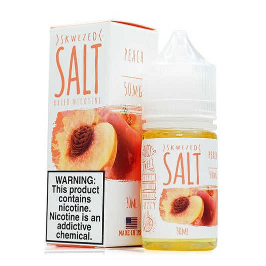 Peach by Skwezed Salt 30ml with Packaging