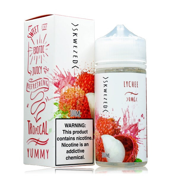 Lychee by Skwezed 100ml with Packaging