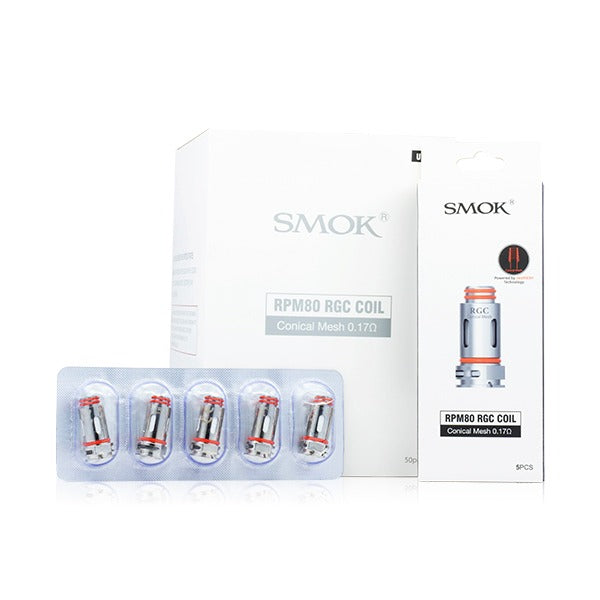 SMOK RPM 80 RGC Coils (5-Pack) with packaging