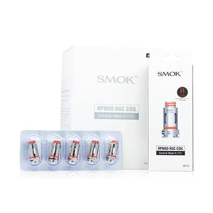 SMOK RPM 80 RGC Coils (5-Pack) with packaging