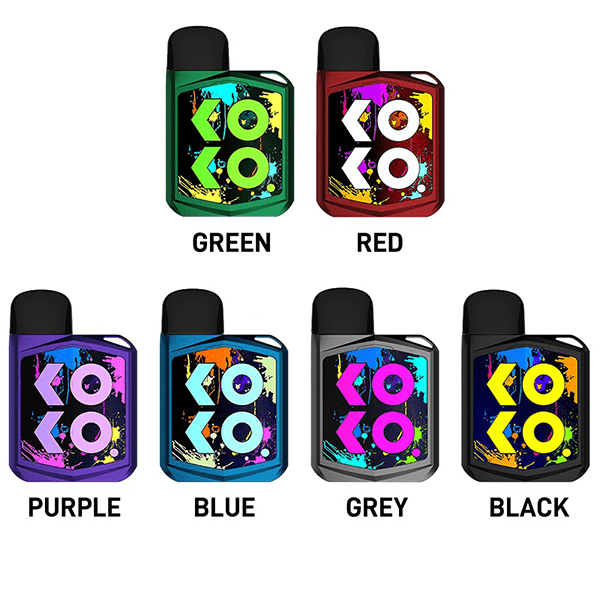 UWELL Caliburn KOKO Prime Pod Kit 15w Group Photo