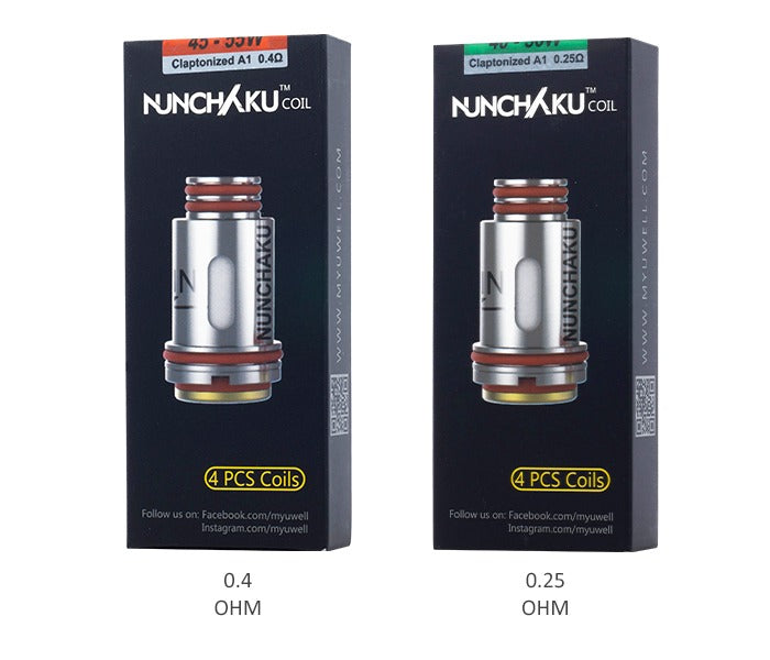 Uwell Nunchaku Coils (Pack Of 4) Group Photo