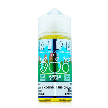 Apple Berries On ICE by Vape 100 Ripe Series E-Liquid 100mL Bottle