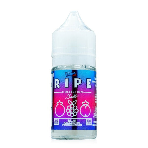 Blue Razzleberry Pomegranate by Vape 100 Ripe Collection Salts 30mL Bottle