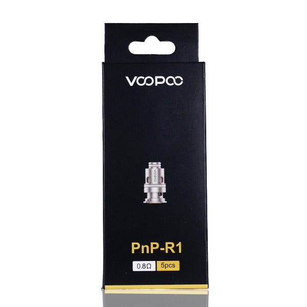 VooPoo PnP Replacement Coils (Pack of 5) PnP R1 0.8ohm with Packaging