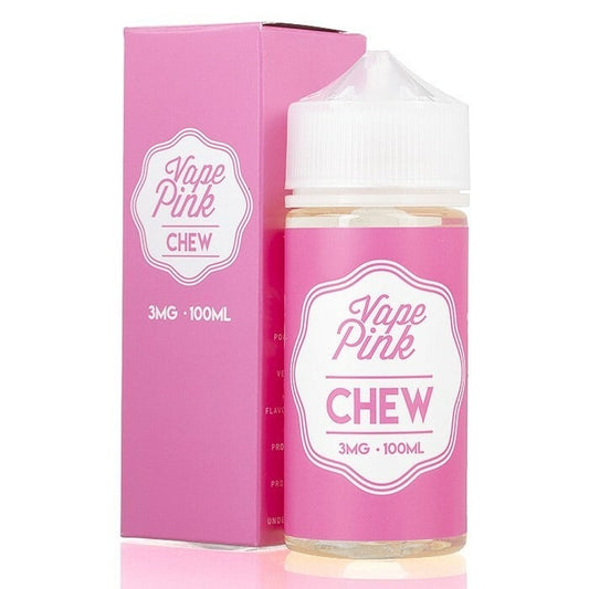 Chew by Vape Pink E-Liquid 100ml with Packaging