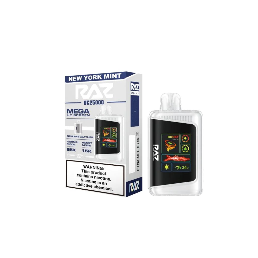RAZ DC25000 - 25K Puffs Disposable - 16mL 50mg