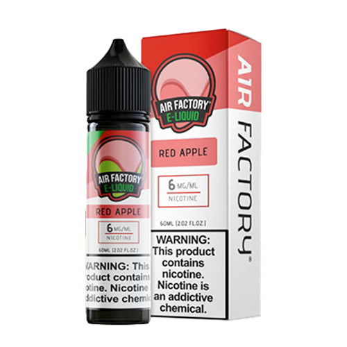 Red Apple by Air Factory E-Juice 60mL with packaging