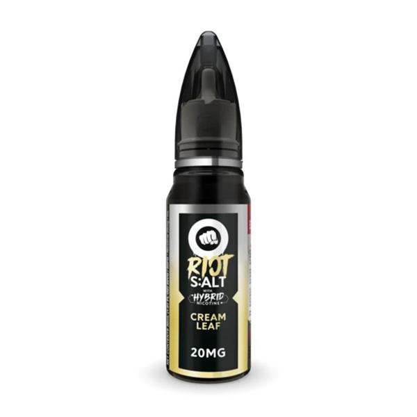 Cream Leaf Hybrid by Riot Squad Salt E-Liquid 30mlL Bottle