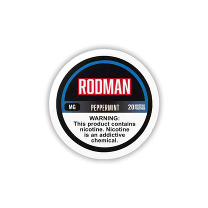 Rodman - Nicotine Pouches (20ct Can)(5-Can Pack) | Peppermint