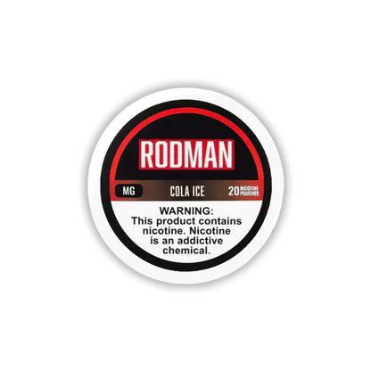 Rodman - Nicotine Pouches (20ct Can)(5-Can Pack) | Chill Ice