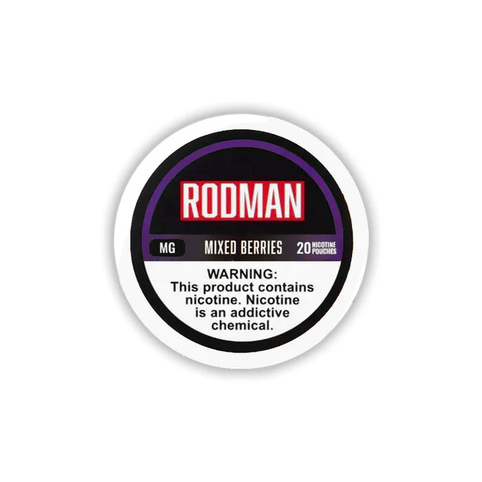 Rodman Nicotine Pouches (20ct Can)(5-Can Pack)