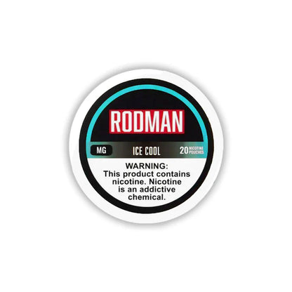 Rodman - Nicotine Pouches (20ct Can)(5-Can Pack) | Ice Cool