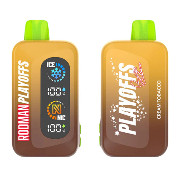Rodman Playoffs - 50K Puffs Disposable - 20mL 50mg Cream Tobacco