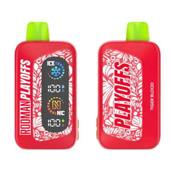 Rodman Playoffs - 50K Puffs Disposable - 20mL 50mg Tiger Blood