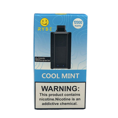 Ryse Disposable cool mint with packaging