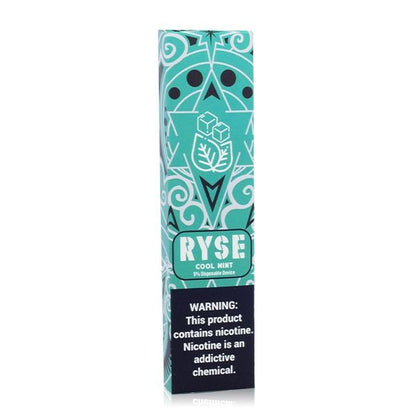 Ryse Disposable E-Cigs (Individual) Cool Mint Packaging