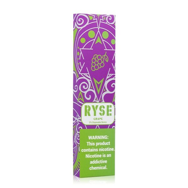 Ryse Disposable E-Cigs (Individual) Grape Packaging