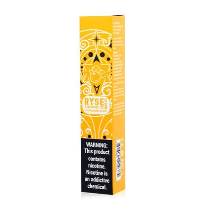 Ryse Max V2 Disposable E-Cigs (Individual) Tangerine Ice Packaging