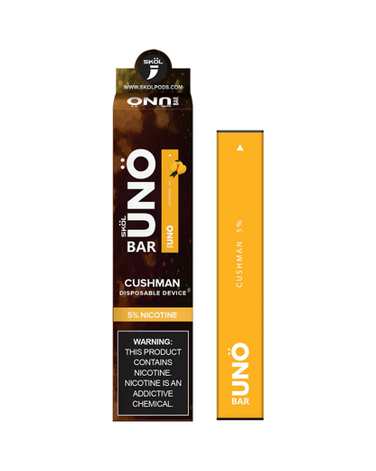 SKOL by UNO Bar Disposable 5% Nicotine (Individual) Cushman with Packaging