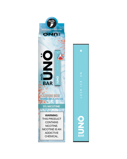 SKOL by UNO Bar Disposable 5% Nicotine (Individual) Lush Ice with Packaging